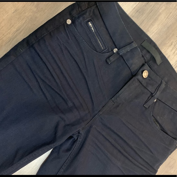 SCHOEN by YU - Muse Skinny Jean, Dark Indigo - Picture 2 of 8